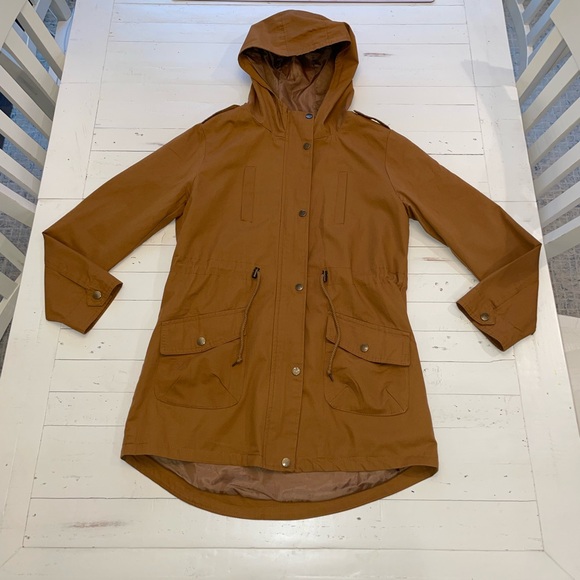 Forever 21 Camel Utility Jacket - Picture 3 of 12